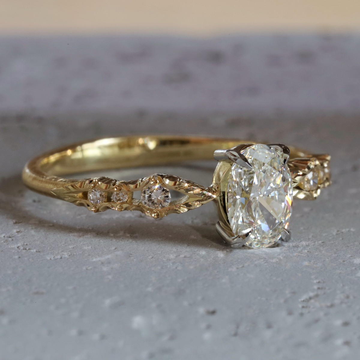 ダイヤモンドリング 0.547ct 鑑定書付き 13号 – Atelier Bienra