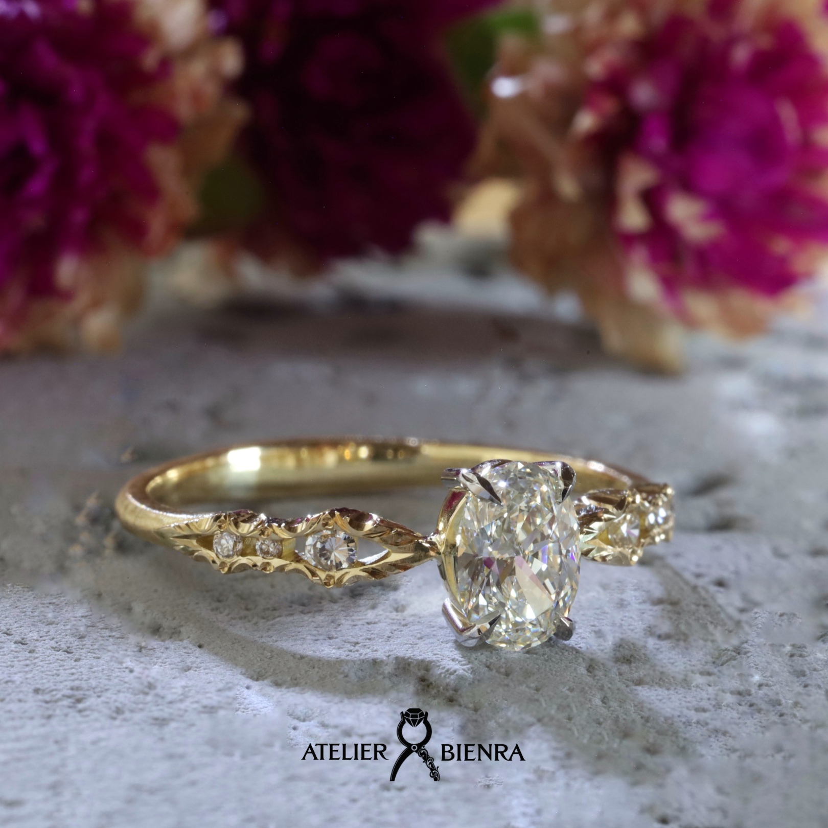 ダイヤモンドリング 0.547ct 鑑定書付き 13号 – Atelier Bienra