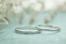 画像をギャラリービューアに読み込む, 「細目の結婚指輪」2本合計67,000円　甲丸or平打ち、磨きorつや消し、組み合わせ自由　
